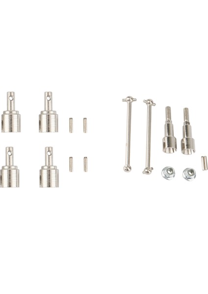 4pcs Hbx Için Metal Diferansiyel Kupası 16889 16889A 16890 Metal Arka Şaft Dogbone Hbx Için Dogbone 16889A (Yurt Dışından)