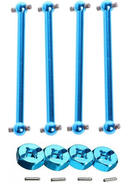 4pcs Altıgen Birleştirici Tekerlek Yence Yence Yatağı 1/18 Wltoys A949 &amp 4pcs Metal Dogbone Için (Yurt Dışından)