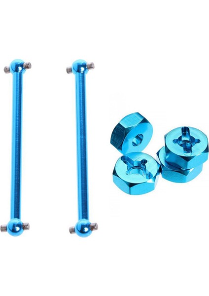 4pcs Altıgen Birleştirici Tekerlek Yence Yence Yatağı 1/18 Wltoys A949 &amp 4pcs Metal Dogbone Için (Yurt Dışından) fırsatları