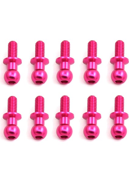 20PCS M3 Metal Alek Top Kafa Vidaları Tamiya TT01 TT02 Sakura D5 1/10 Rc Drıff Araç Yedek Parçaları 10 Pcs Mavi &amp 10PCSPINK (Yurt Dışından) fırsatları