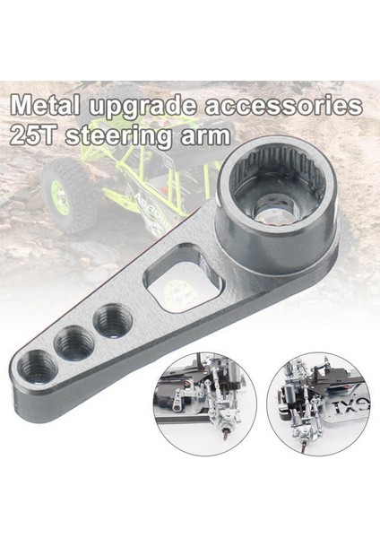 2 Pcs 25T Servo Kol Korna Wltoys A949 A959-B A969 A979 K929 Rc Araç Parçaları Gri ve Kırmızı (Yurt Dışından) modelleri