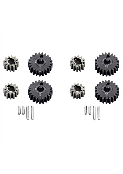 Fms Için 16X FCX24 Metal Portal Aks Portal Dişli Seti 21T 12T 1/24 Rc Paletli Araba Yükseltmeleri Parça Aksesuarları (Yurt Dışından)