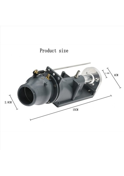 2x Su Jeti Itici Güç Püskürtücü Pompa Su Jet Pompası 3 Bıçak Pervane Kuplajı ile Rc Jet Tekne Için 540 Motor (Yurt Dışından) indirimleri