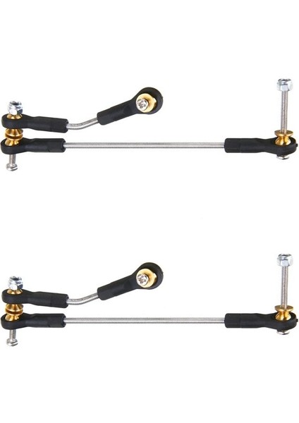 2 Set Direksiyon Bağlantısı Servo Bağlantı Çubuk Direksiyon Bağlantısı Wpl C14 C24 C34 B1 B14 B24 B16 B36 1/16 Rc Araba Yedek Parçaları (Yurt Dışından)