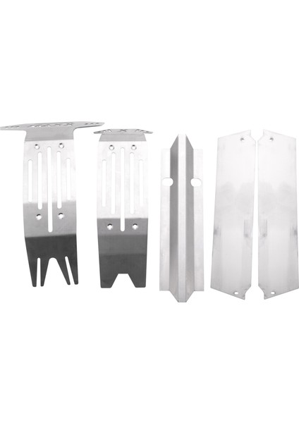 1 5 Traxxas X-Maxx Xmaxx Metal Şasi Zırhı Takım Yükseltme Metal Kayma Plakası Kiti Şasi Zırh Koruma Plakası (Yurt Dışından)