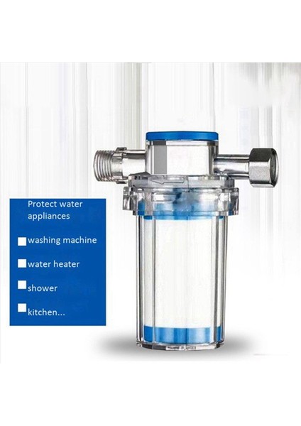 3x Çamaşır Makinesi Su Isıtıcı Duş Duş Su Filtresi Ön Musluk Su Temizleyici Filtresi (Yurt Dışından)