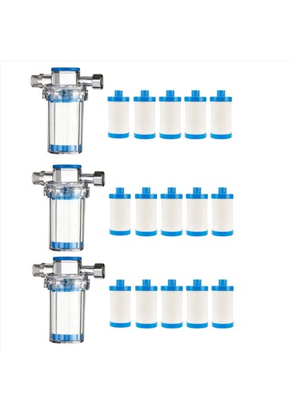 3x Çamaşır Makinesi Su Isıtıcı Duş Duş Su Filtresi Ön Musluk Su Temizleyici Filtresi (Yurt Dışından) modelleri