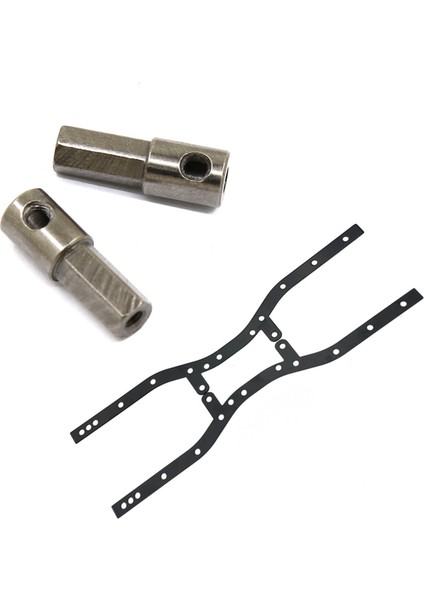 Metal Ön ve Arka Aks Şaft Cvd Seti 2 Pcs Metal Şasi Işın Kirder Yan Çerçeve Şasi (Yurt Dışından) fiyatları