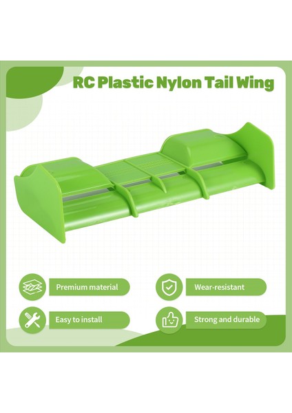 1 8 Buggy Rc Arabalar Rc Plastik Naylon Kuyruk Kanadı 1/8 Ölçekli Nitro Electric Powered Off Road Buggytruck Uzaktan Kumanda Yeşil (Yurt Dışından) fırsatları