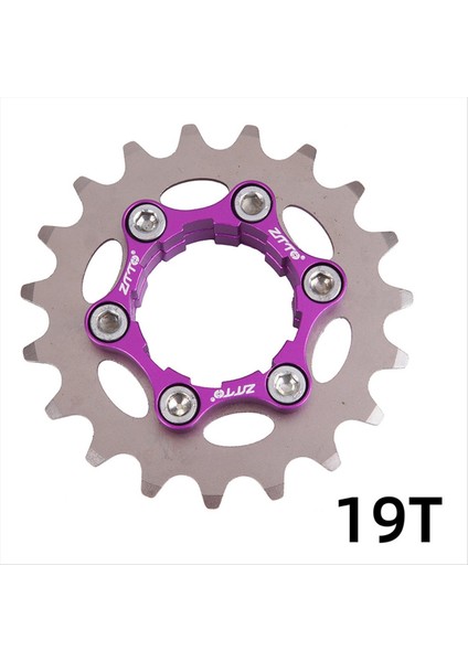 Ztto Bisiklet Volan Tek Hızlı Dişli 19T Tek Dişli Sabit Bisiklet Dişi (Yurt Dışından) indirimleri