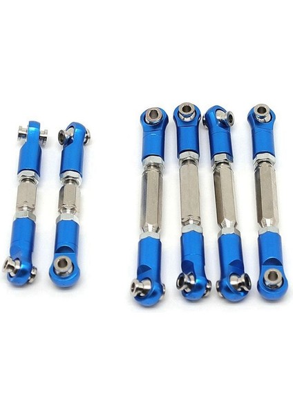 1/10 Arrma Granit Senton Vorteks Için Ayarlanan Metal Bağlantı Çubukları Bağlantı Bağlantıları Typhon Big Rock Rc Araba Yükseltme Parçaları Mavi (Yurt Dışından) modelleri