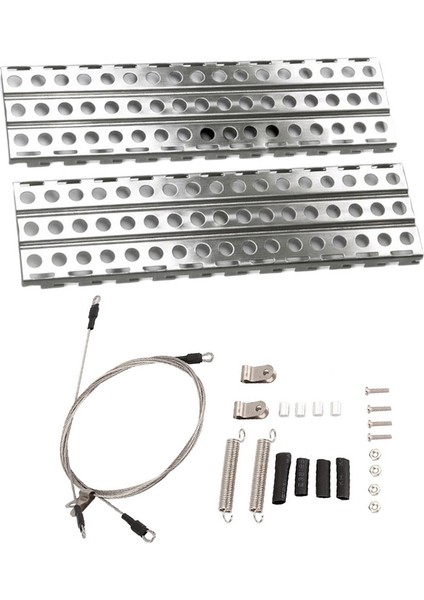 1/10 Rc Prıger Traxxas Trx-4 &amp 2pcs Için 1x Çelik Halat Eksenel SCX10 Trx-4 D90 1/10 Için Paslanmaz Çelik Kum Merdivenleri Kurulu (Yurt Dışından) fiyatları