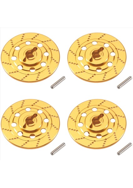 4pcs Metal Fren Disk Tekerleği Jant Kutusu Metal Onaltılık Adaptörü 12/10 Sakura D4 Yol Yarışı Rc Araç Parçaları Altın (Yurt Dışından) fiyatları