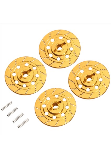 4pcs Metal Fren Disk Tekerleği Jant Kutusu Metal Onaltılık Adaptörü 12/10 Sakura D4 Yol Yarışı Rc Araç Parçaları Altın (Yurt Dışından) modelleri