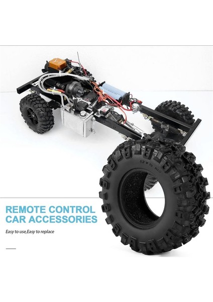 4pcs 52X17MM 1 0 Inç Yumuşak Kauçuk Tekerlek Lastikleri 1/24 Rc Prıger Araç Axıal SCX24 90081 AXI00002 Yükseltme Parçaları (Yurt Dışından) indirimleri
