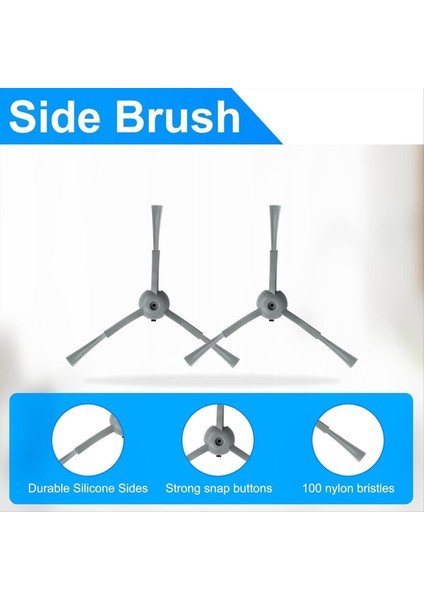 14pcs Eufy Temiz L50 /L50 SES /L60 /L60 Hibrid Robot Vakum Temiz Ana Yan Fırça Filtreleri Toz Çanta (Yurt Dışından) modelleri