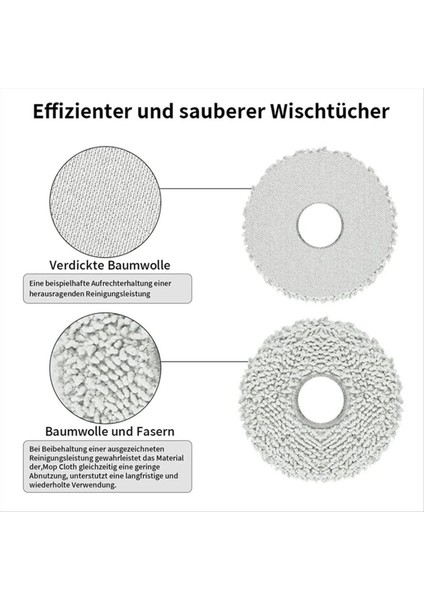 ECOVACS için T30 Pro / T30 Pro Omni / Yeedi M12 Pro+ Ana Silindir Yan Fırça Hepa Filtre Mop Padleri Toz Torbaları Yedek Parçalar (Yurt Dışından) modelleri