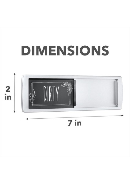 Temiz Kirli Mıknatıs Işareti Bulaşık Makinesi Için Mükemmel Temiz Kirli Mıknatıs - Mutfak Organizatörü ve Gadget (Yurt Dışından) modelleri