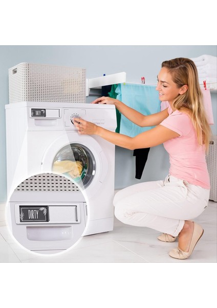 Temiz Kirli Mıknatıs Işareti Bulaşık Makinesi Için Mükemmel Temiz Kirli Mıknatıs - Mutfak Organizatörü ve Gadget (Yurt Dışından) fırsatları