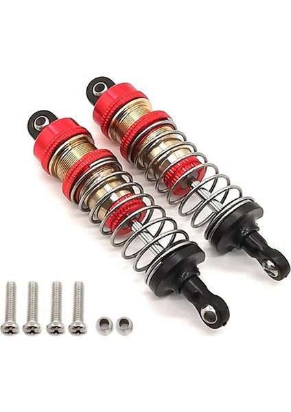 4pcs Metal Yağ Şoku Emici Damper Wltoys 144001 144010 124007 124016 124017 124018 1240190 Rc Araba Parçaları Kırmızı (Yurt Dışından) fiyatları