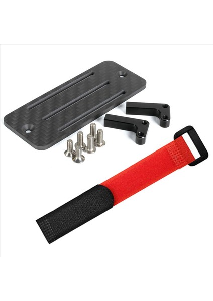 Eksenel SCX10 Capra 1/10 Rc Araç Şasisi Için 2x Karbon Fiber Pil Tepsi Esc Alıcı Montajı Alt Ağırlık Merkezi Raylar (Yurt Dışından) modelleri