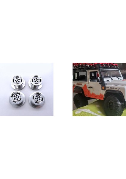 5 Pcs Rc Araba Parçası 4pcs Rc Araç Metal Tekerlek Hub Tekerlekleri Jant ve 1 Pcs Elastik Bagaj Net Siyah (Yurt Dışından) fiyatları