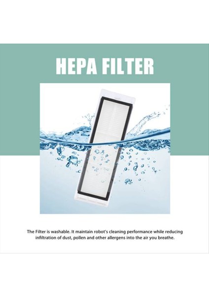 Xiaomi Robot Vakum S10+ / S10 Plus B105 Vakum Süpürge Yedek Parçalar Ana Yan Fırça Hepa Filtre Mop Rag Aksesuarları (Yurt Dışından) fırsatları