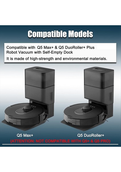 Roborock için Aksesuar Kiti Q5 Max+ Q5 Duoroller+ Plus Robot Vakum Süpürge Yedek Parçaları (Yurt Dışından) fiyatları