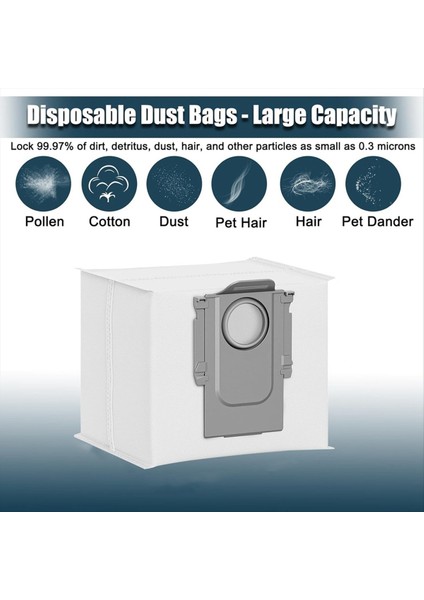 Roborock için Aksesuar Kiti Q5 Max+ Q5 Duoroller+ Plus Robot Vakum Süpürge Yedek Parçaları (Yurt Dışından) indirimleri