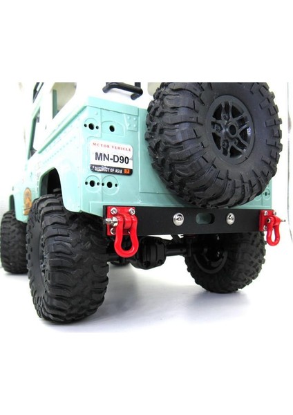 Mn Için Tow Hooklu Metal Arka Tampon D90 D91 D91 D96 MN98 MN99S MN45 1/12 Rc Araba Yükseltme Parçaları Aksesuarları A (Yurt Dışından) indirimleri