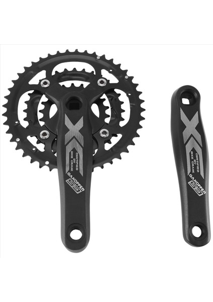Ganopper Mtb Bisiklet Krankset 64/104BCD 32T Disk Uyumlu 8S/9S/10S/11 Vites 170MM Krank Dağ Bisikleti Zincirleme Siyah (Yurt Dışından)