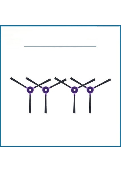 Yan fırça Hepa Filtre MOP Rag Parçaları MIDEA I5 I5C VCR07 VCR08 MR09/Samsung Powerbot-E için VR05R5050WK Robot Vakum (Yurt Dışından) indirimleri