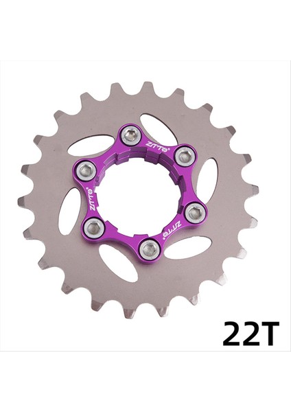 Ztto Bisiklet Volan Tek Hızlı Dişli 22T Tek Dişli Sabit Bisiklet Zinciri (Yurt Dışından) indirimleri