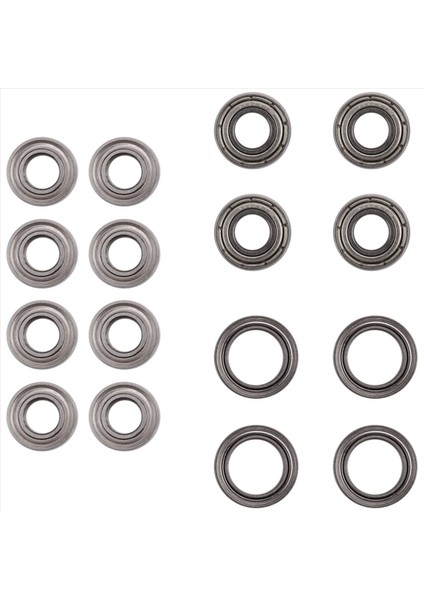 16PCS Tamiya TT02 Tt-02 TT02D TT-02D 1/10 Rc Araba Yükseltme Parçaları Aksesuarları (Yurt Dışından)