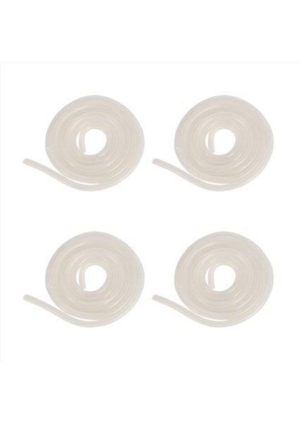 4pcs 100CM Rc Araç Yakıt Benzin Hortumu Silikon Hortum 1/10 1/18 Kamyon Track Aksesuarları Beyaz (Yurt Dışından) modelleri