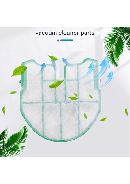 Vorwerk Kobold VB100 FP100 Pil Vakum Süpürge Parçaları için 10 adet motor koruma filtreleri (Yurt Dışından) modelleri