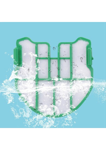 Vorwerk Kobold VB100 FP100 Pil Vakum Süpürge Parçaları için 10 adet motor koruma filtreleri (Yurt Dışından) fırsatları