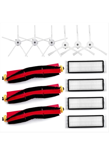 Xiaomi Roborock S6 Pure S6 E4 S4 Max S6 Maxv S5 S5 Max S4 E2 E3 E5 E20 E25 E35 S50 S65 Fırça Filtreleri (Yurt Dışından)