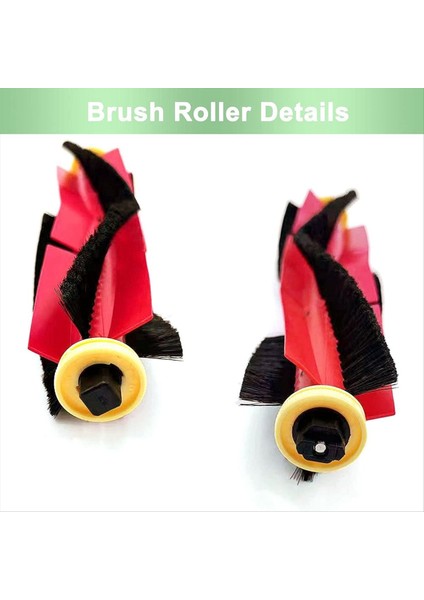 Xiaomi Roborock S6 Pure S6 E4 S4 Max S6 Maxv S5 S5 Max S4 E2 E3 E5 E20 E25 E35 S50 S65 Fırça Filtreleri (Yurt Dışından) fırsatları