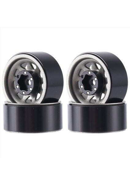 Beadlock Tekerleğinde 1/18 1/24 Için 1/18 Rc Paletli Araba Eksenel SCX24 AX24 TRX4M FCX24 5 (Yurt Dışından)