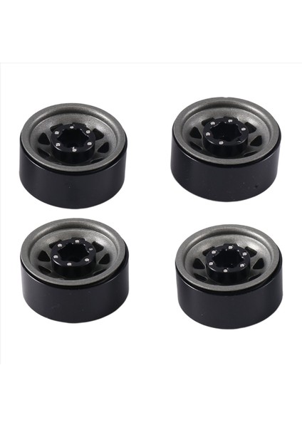 Beadlock Tekerleğinde 1/18 1/24 Için 1/18 Rc Paletli Araba Eksenel SCX24 AX24 TRX4M FCX24 5 (Yurt Dışından) fırsatları