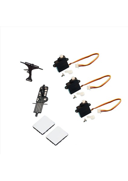 2 Set Xk K110 Yükseltme K110S Servo Ana Çerçevesi ve Servo Plakası Wltoys Xk K110 K110S Rc Helikopter Yükseltme Parçaları (Yurt Dışından) fırsatları
