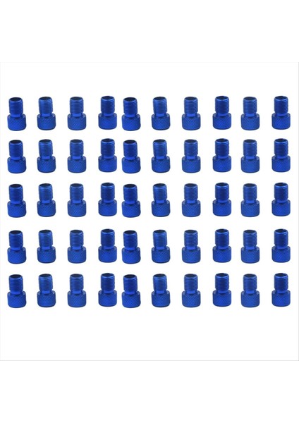 Alüminyum Alaşım Bisiklet Valf Adaptörü Dağ Bisikletleri ve Yol Bisikletleri Için Uygun Bisiklet Aksesuarları Mavi (Yurt Dışından)