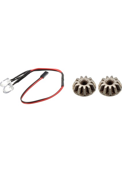 Jlb Racing Cheetah Için 1x LED Işık EA1034 1/10 Fırçasız ve 2 Pcs 11T Bevel Gear EA1038 (Yurt Dışından)