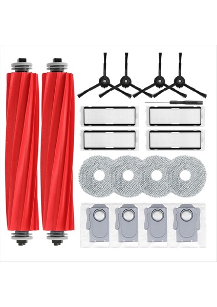 Roborock q Roborock için Roborock P10 Robtic Vakum Süpürge Silindir Fırçası HEPA Filtreleri Mop Mop için Yedek Parçalar (Yurt Dışından)
