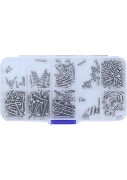 M1 6 M2 M2 5 Sınıf 12 9 Paslanmaz Çelik Altıgen Vidalar Traxxas TRX4M 1/18 Rc Paletli Araba Yükseltme Parçaları Için Donanım Kiti (Yurt Dışından)