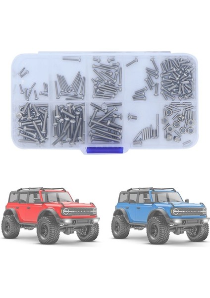 M1 6 M2 M2 5 Sınıf 12 9 Paslanmaz Çelik Altıgen Vidalar Traxxas TRX4M 1/18 Rc Paletli Araba Yükseltme Parçaları Için Donanım Kiti (Yurt Dışından) indirimleri