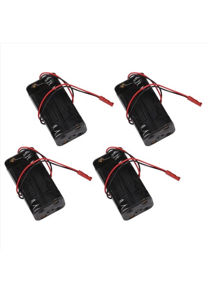 4pack 6V 4xaa Pil Conter Kılıf Tutucu Paket Kutusu Hsp Redcat Için Jst Fiş Alıcı 1/8 1/10 Rc Nitro Güç Otomobil Kamyonu (Yurt Dışından) fiyatları