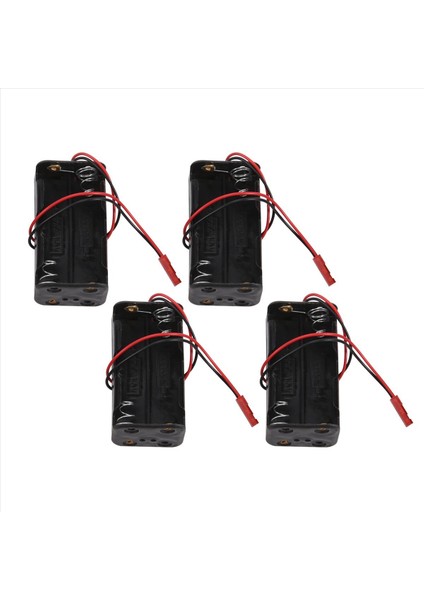 4pack 6V 4xaa Pil Conter Kılıf Tutucu Paket Kutusu Hsp Redcat Için Jst Fiş Alıcı 1/8 1/10 Rc Nitro Güç Otomobil Kamyonu (Yurt Dışından) modelleri