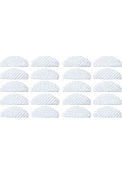 20pcs ECOVACS DEEBOT OZMO T8 Vakum Süpürge Mop Kumaşları Moping Pedler Yedek Parçalar (Yurt Dışından) fiyatları